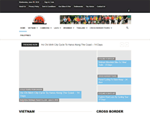 Tablet Screenshot of indochinabiketours.com